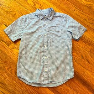 Children Place Cotton Patterned Button Down Shirt